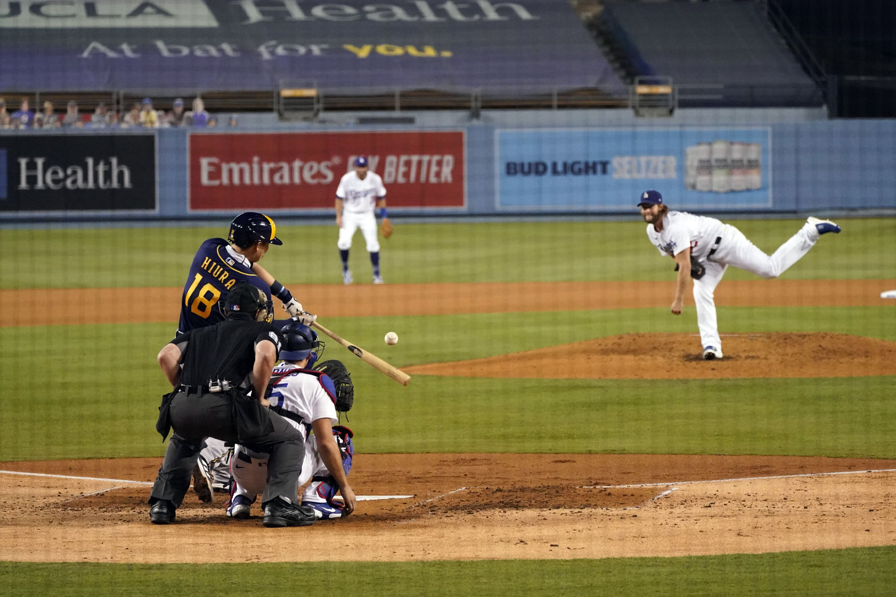 Dodgers 3, Brewers 0
